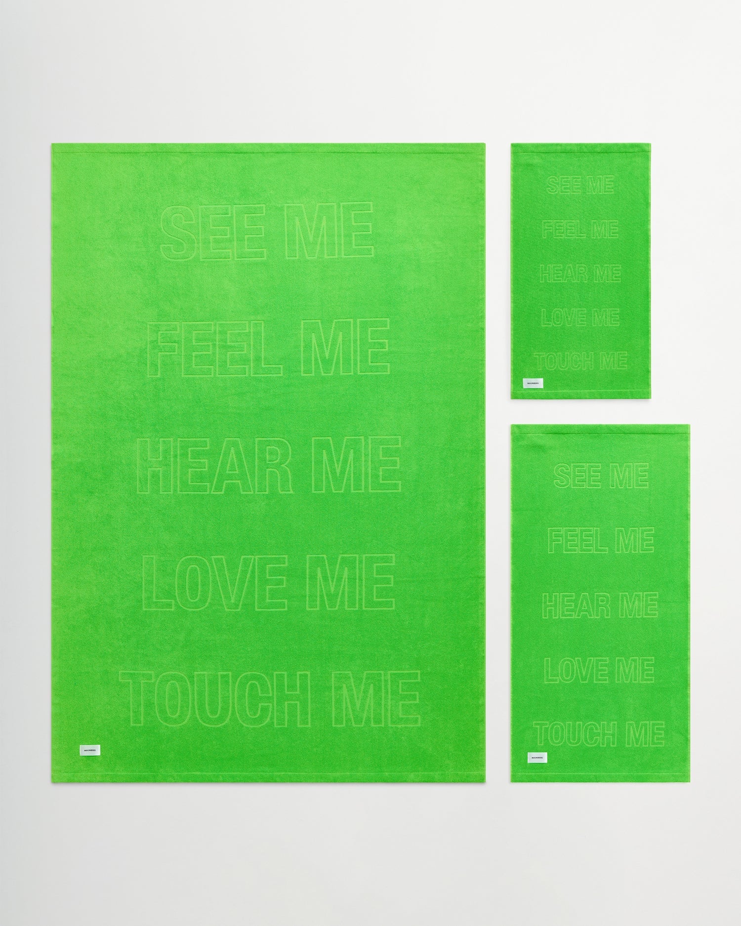 Lover towel | Praia green Terry